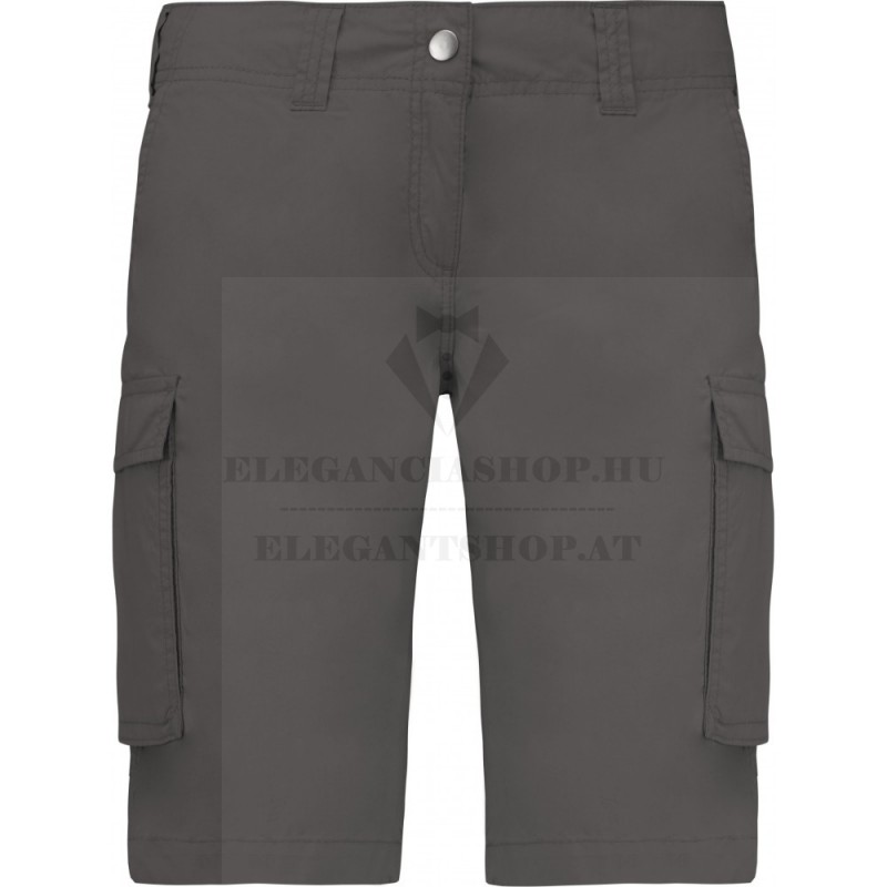 Leichte Bermuda-Shorts Für Damen Mit Mehreren Taschen Damenhose